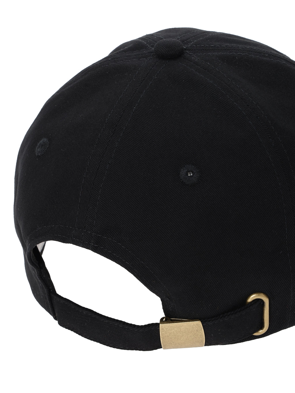 Minimal Logo Cap / Black / F 5