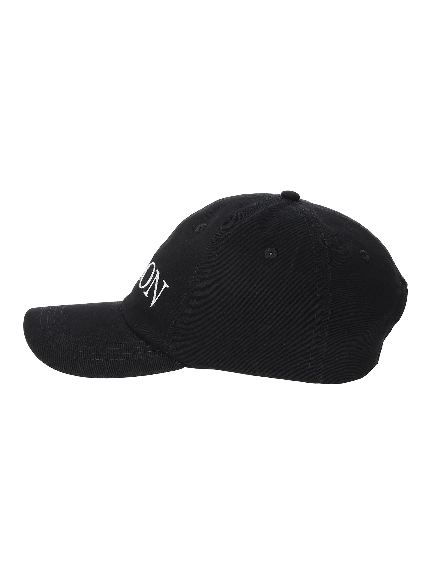 Minimal Logo Cap / Black / F 2
