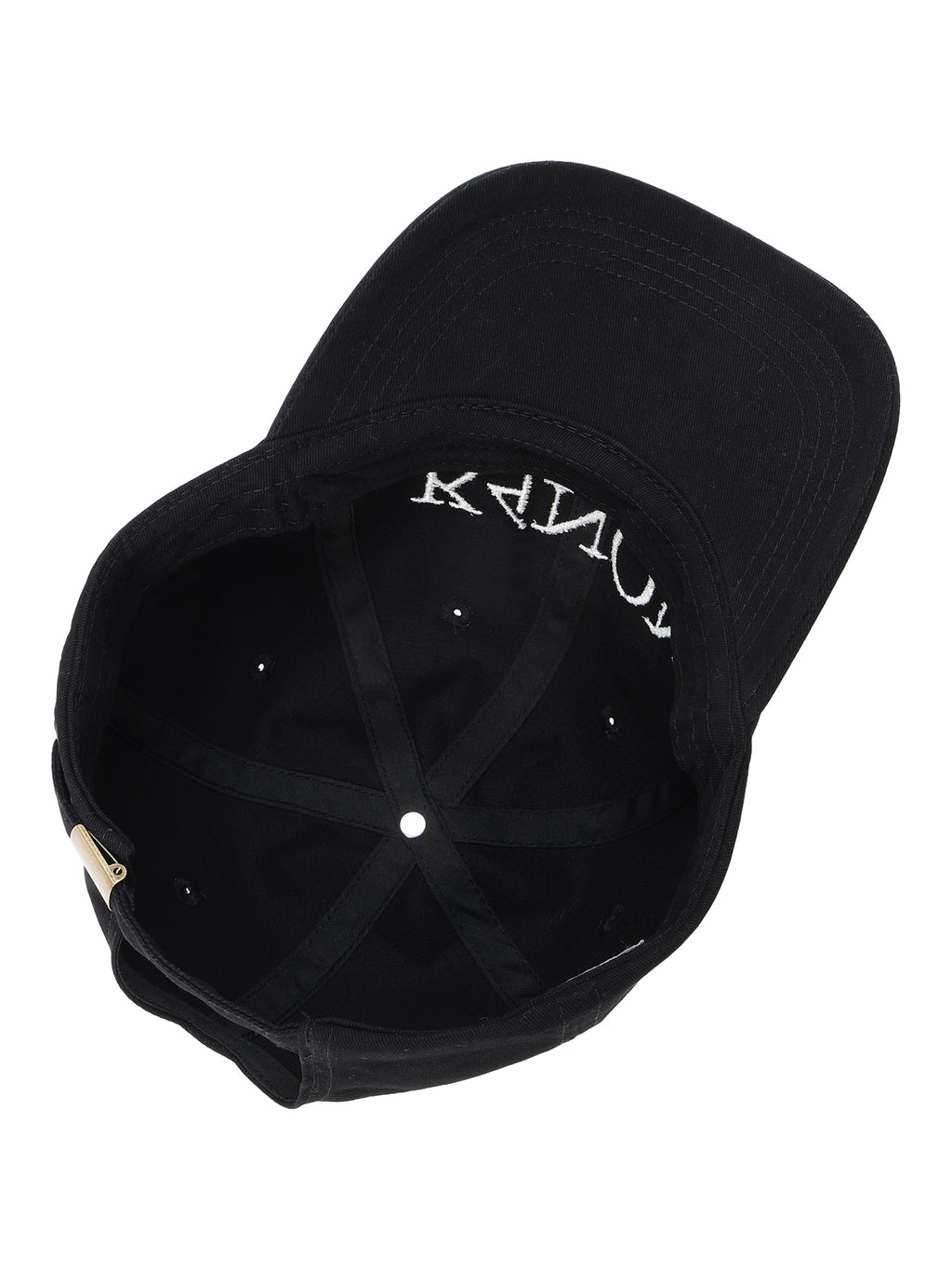 Minimal Logo Cap / Black / F 6