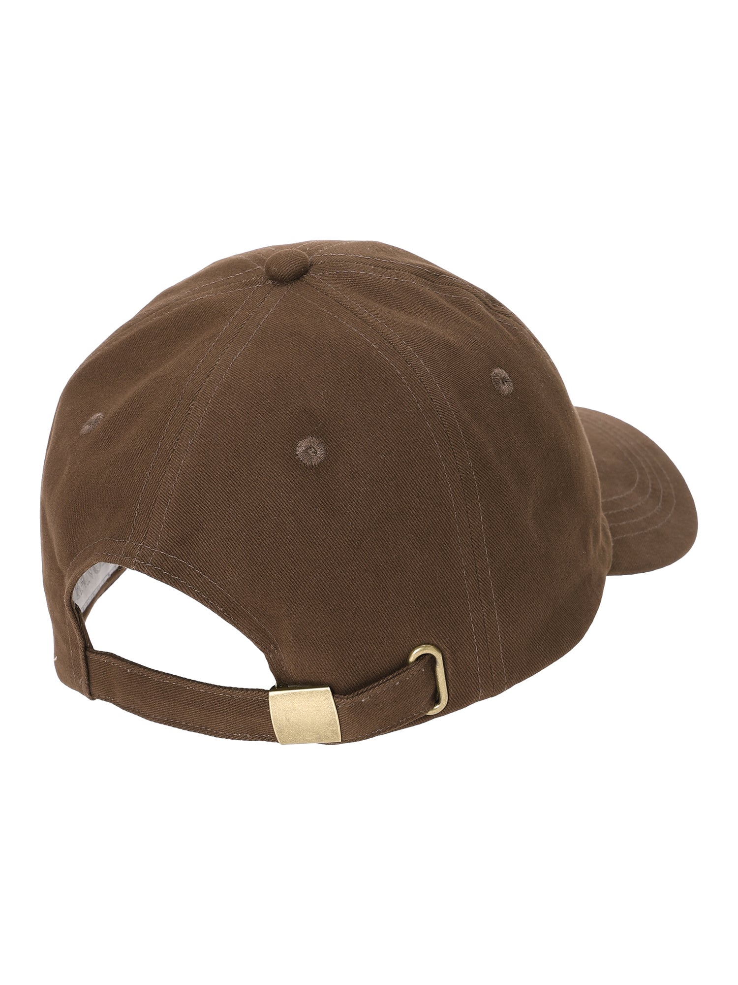 Minimal Logo Cap / Brown / F 1