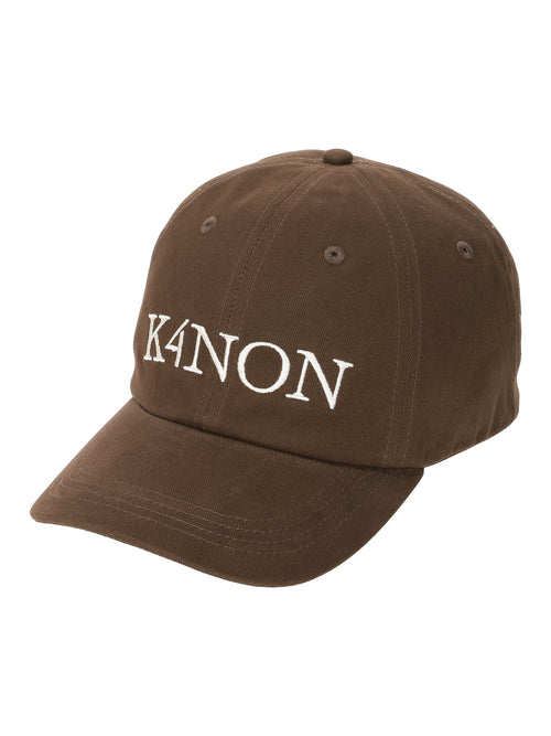 Minimal Logo Cap / Brown / F