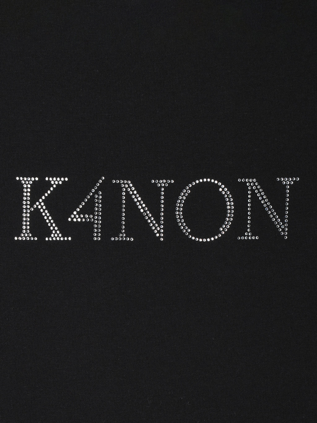Tone-on-Tone Logo Tee / Black / S 5