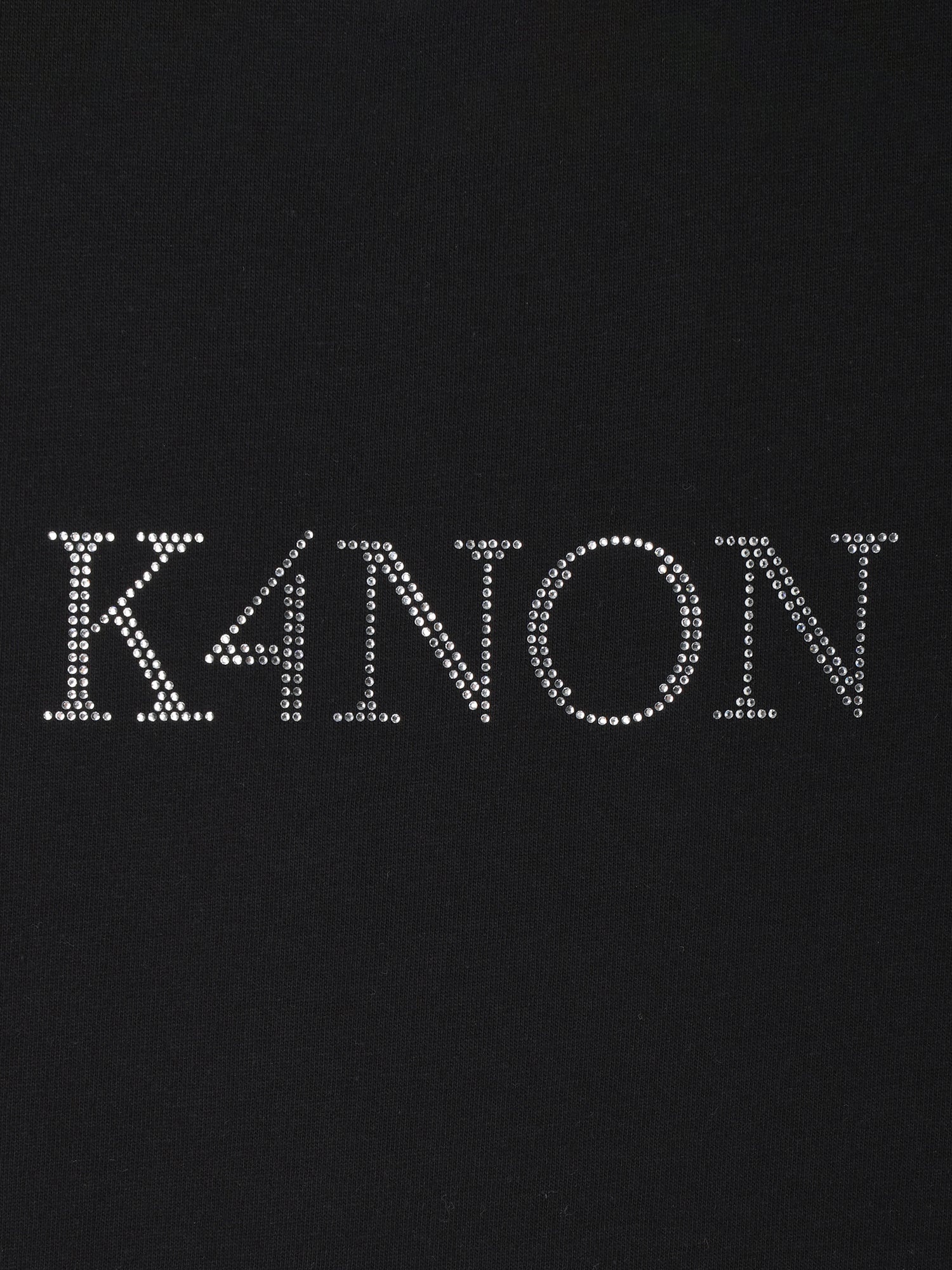 Tone-on-Tone Logo Tee / Black / S 5