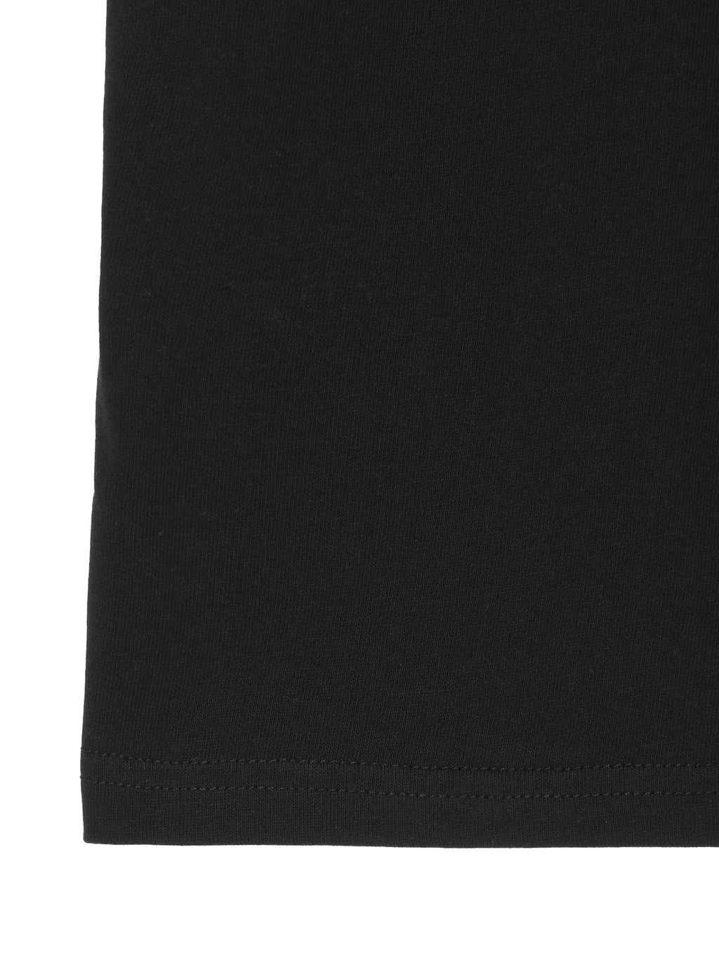 Tone-on-Tone Logo Tee / Black / S 4
