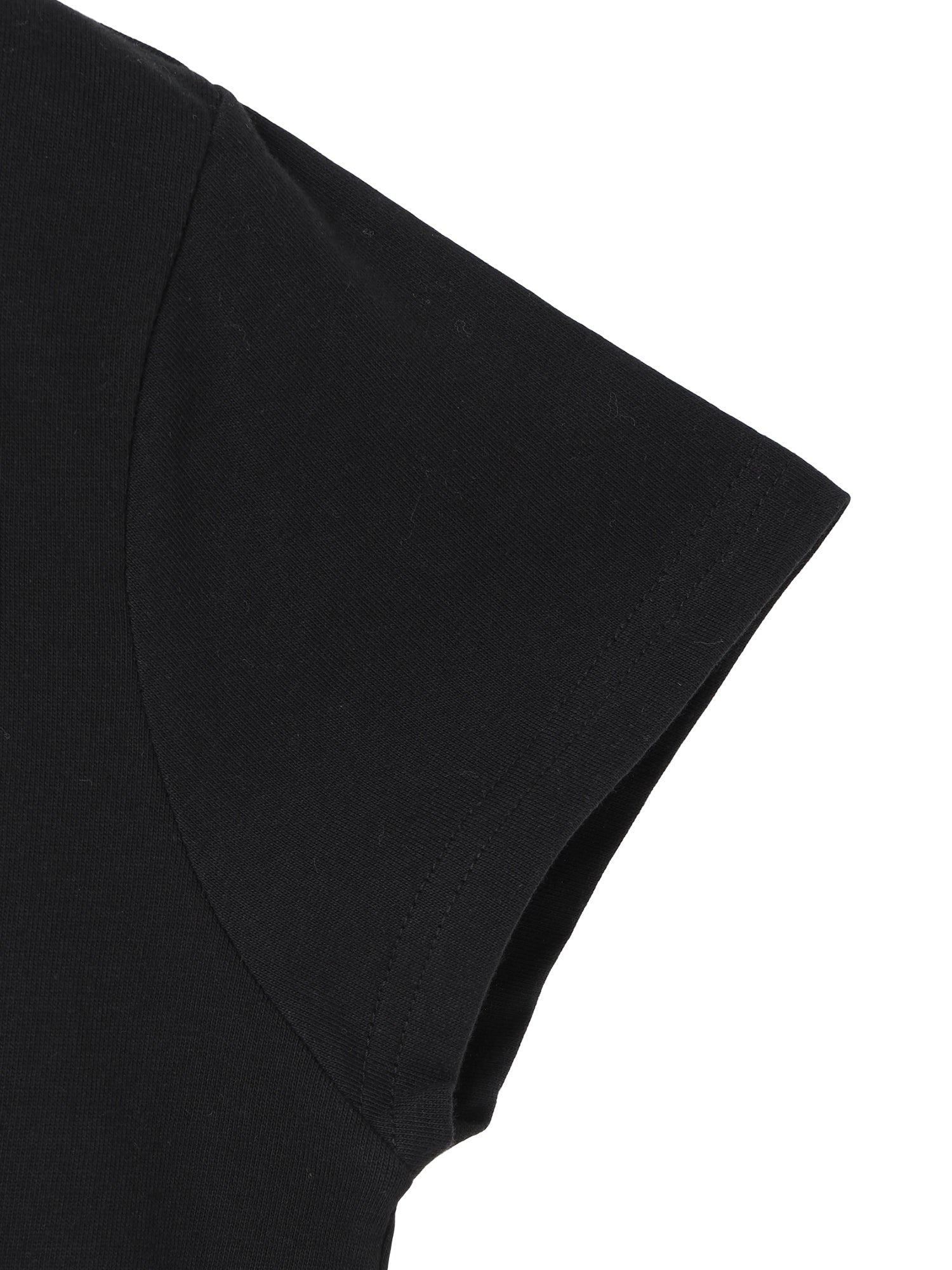 Tone-on-Tone Logo Tee / Black / S 3