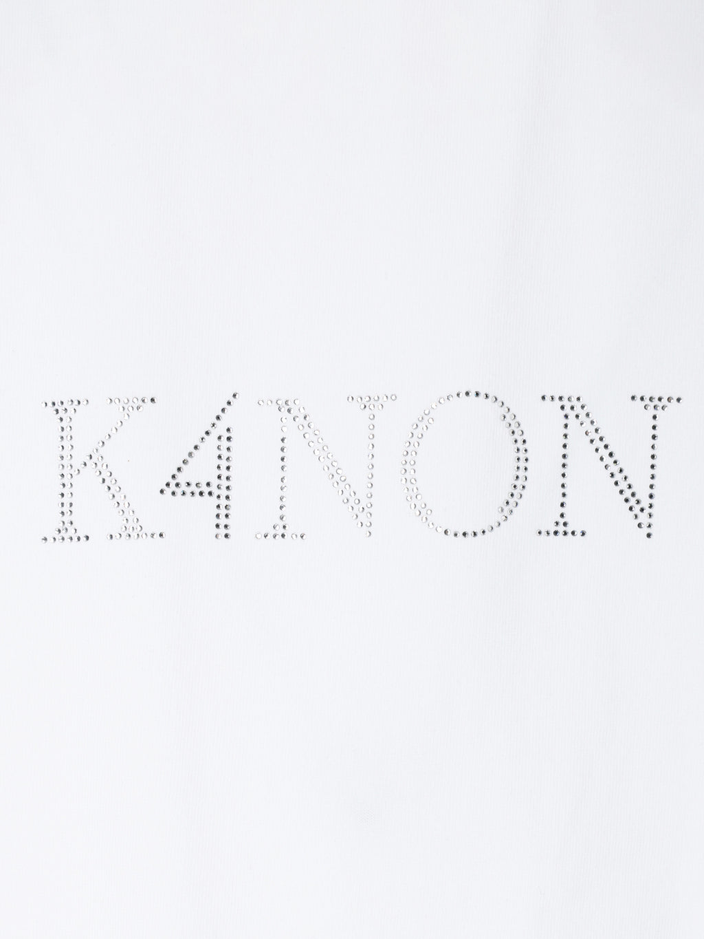 Tone-on-Tone Logo Tee / White / S 5