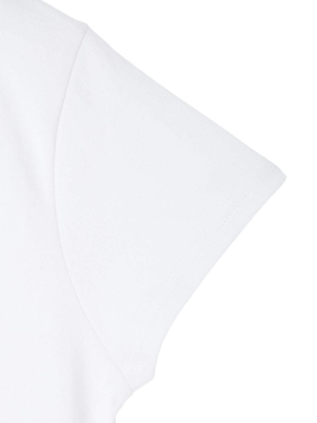 Tone-on-Tone Logo Tee / White / S 3