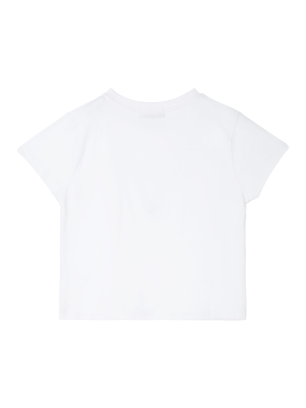 Tone-on-Tone Logo Tee / White / S 1