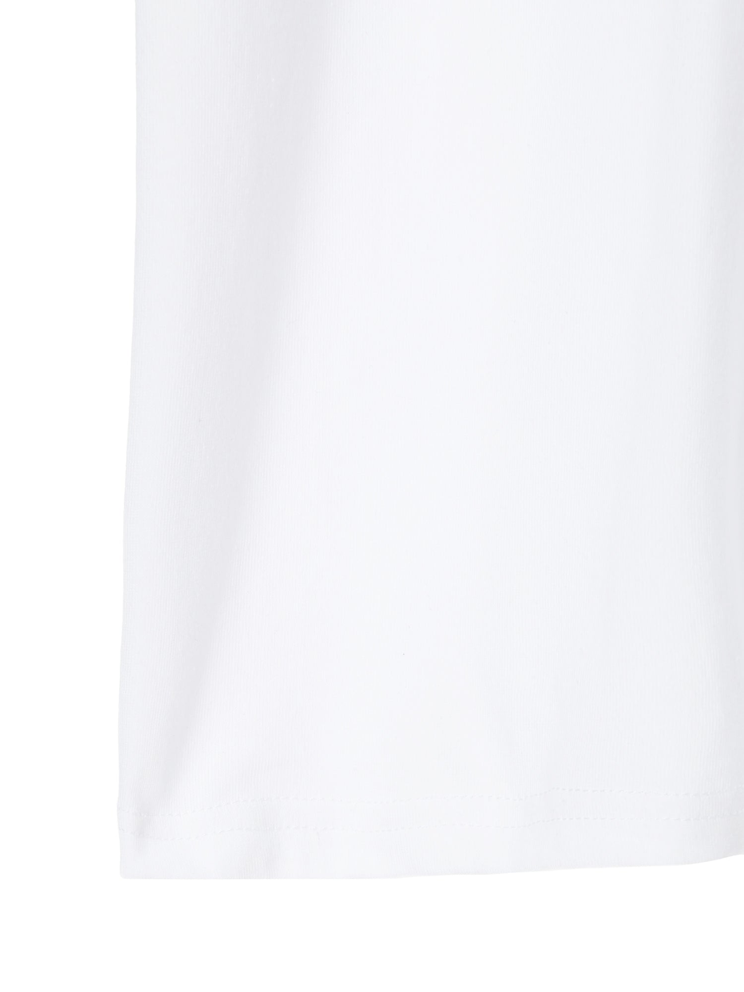 Tone-on-Tone Logo Tee / White / M,L 4