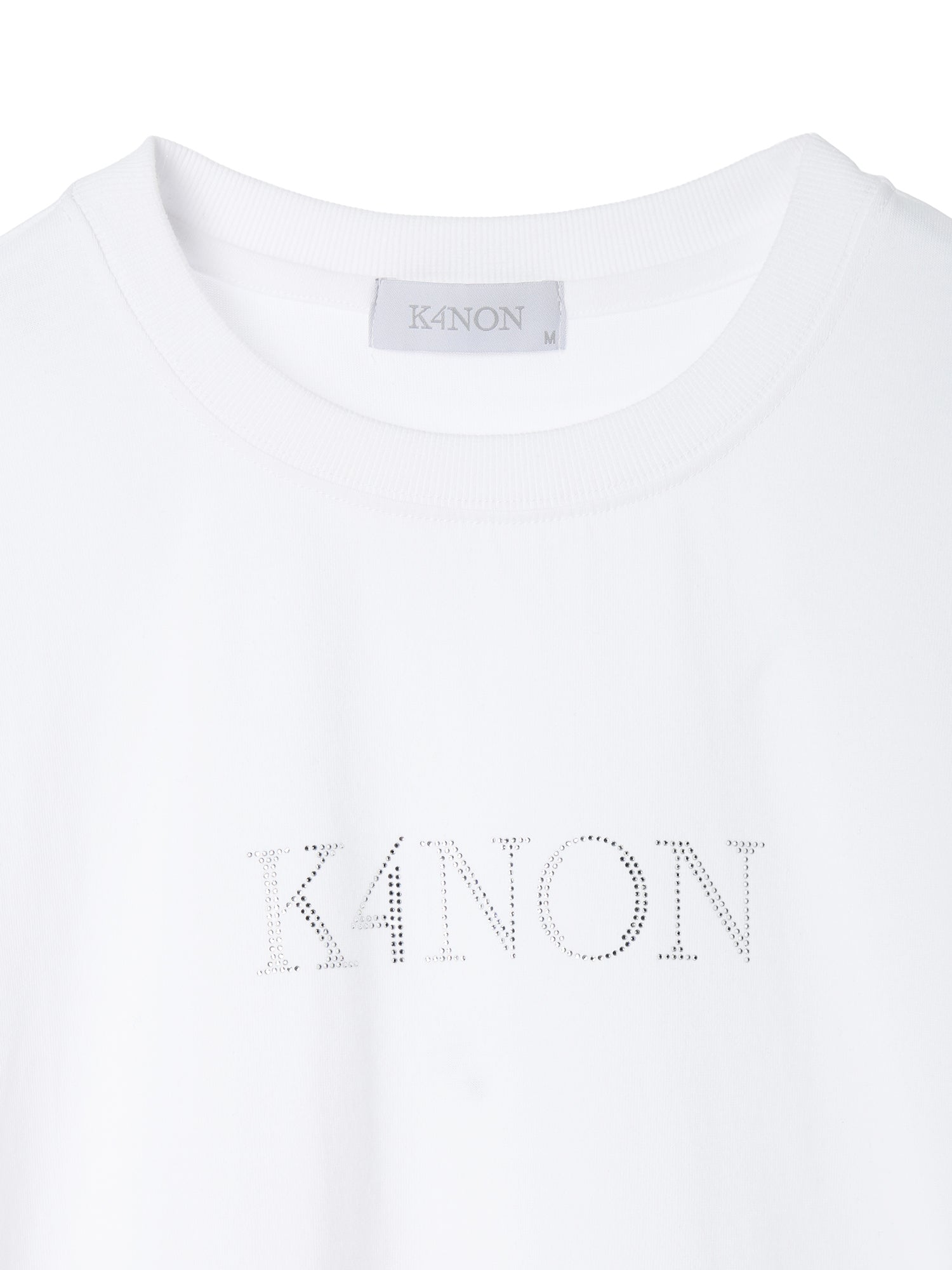 Tone-on-Tone Logo Tee / White / M,L 2