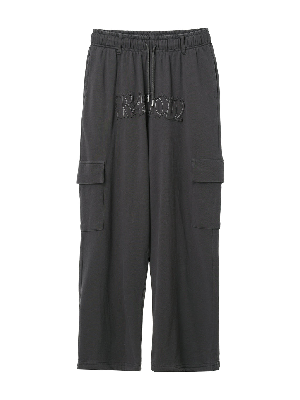 Tone-on-Tone Logo Pants / charcoal M,L (チャコール)