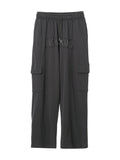 Tone-on-Tone Logo Pants / charcoal M,L (チャコール)