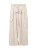Tone-on-Tone Logo Pants / beige M,L (ベージュ)