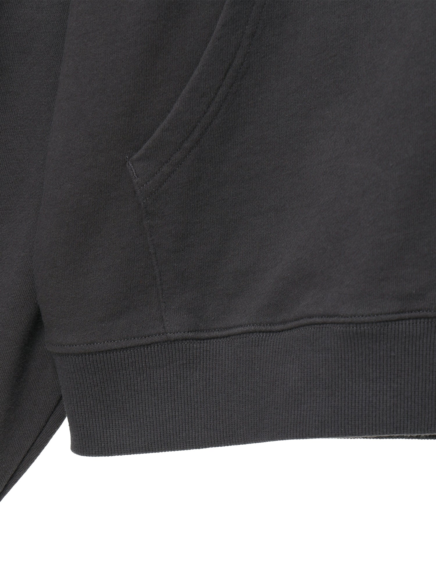 Tone-on-Tone Logo Hood Zip-up / charcoal / M,L 4