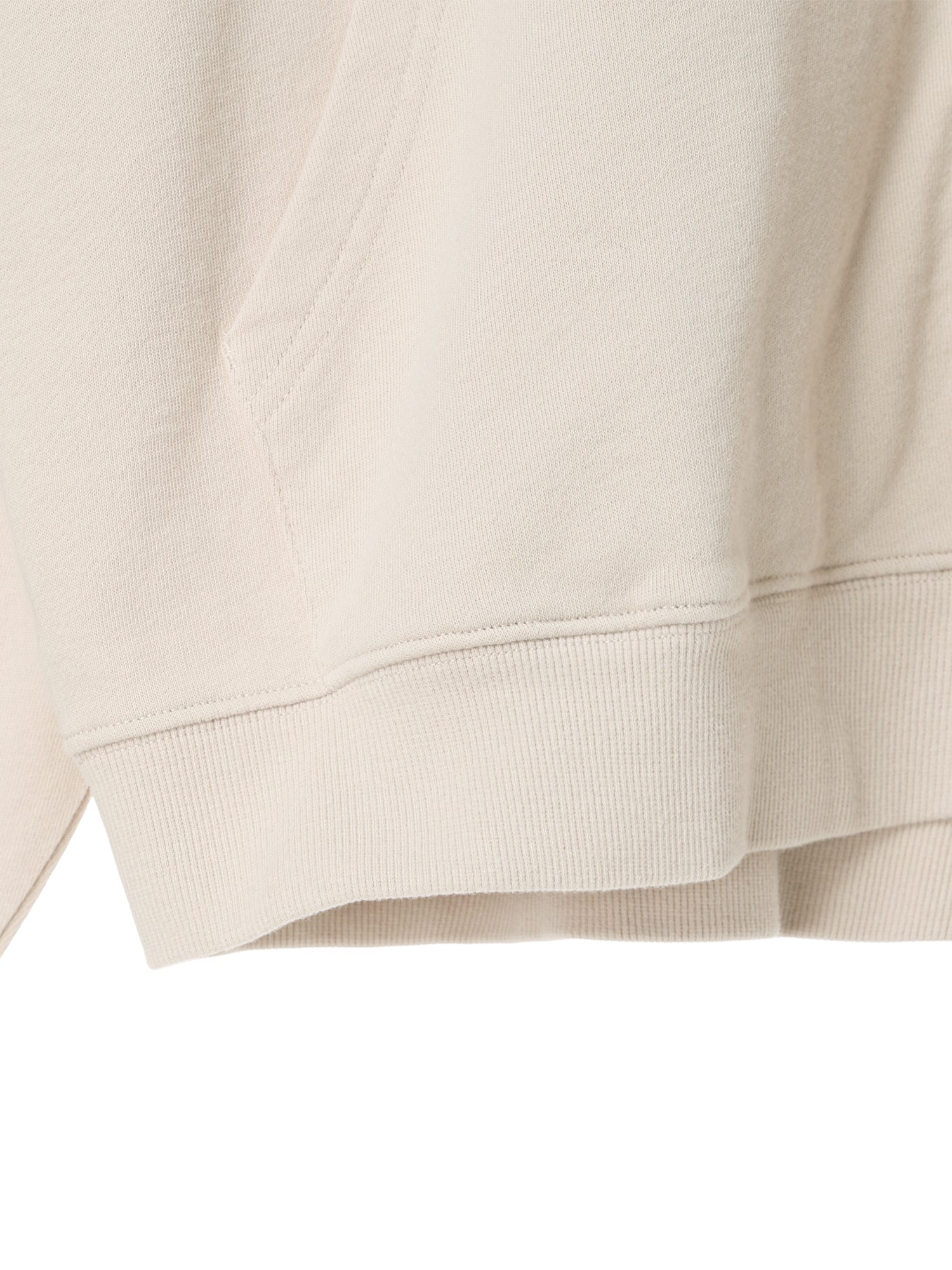 Tone-on-Tone Logo Hood Zip-up / beige / M,L 4