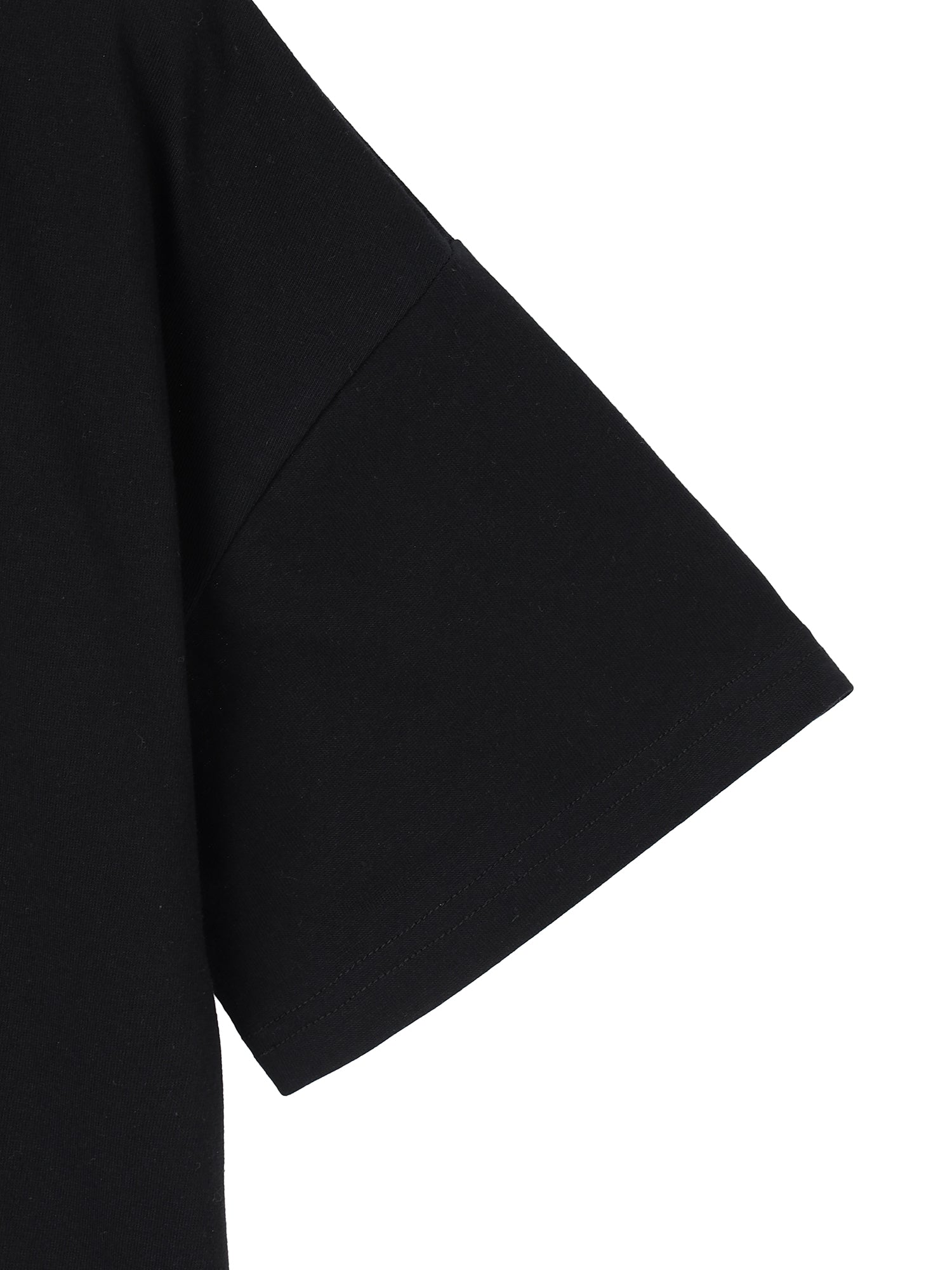 Tone-on-Tone Logo Tee / Black 3