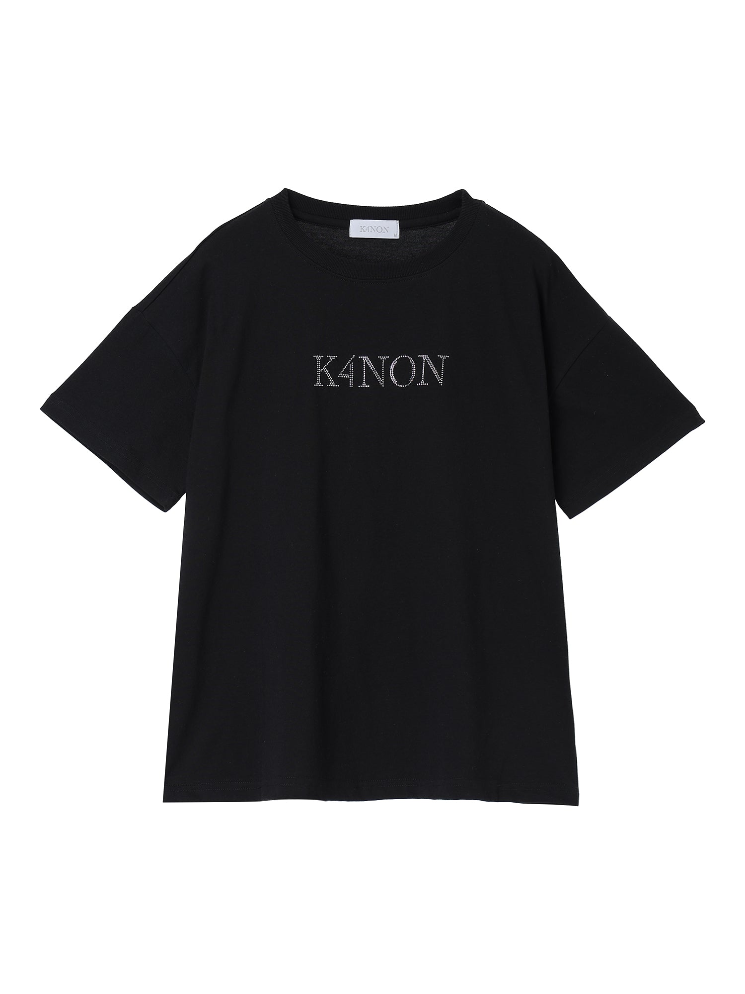 Tone-on-Tone Logo Tee / Black