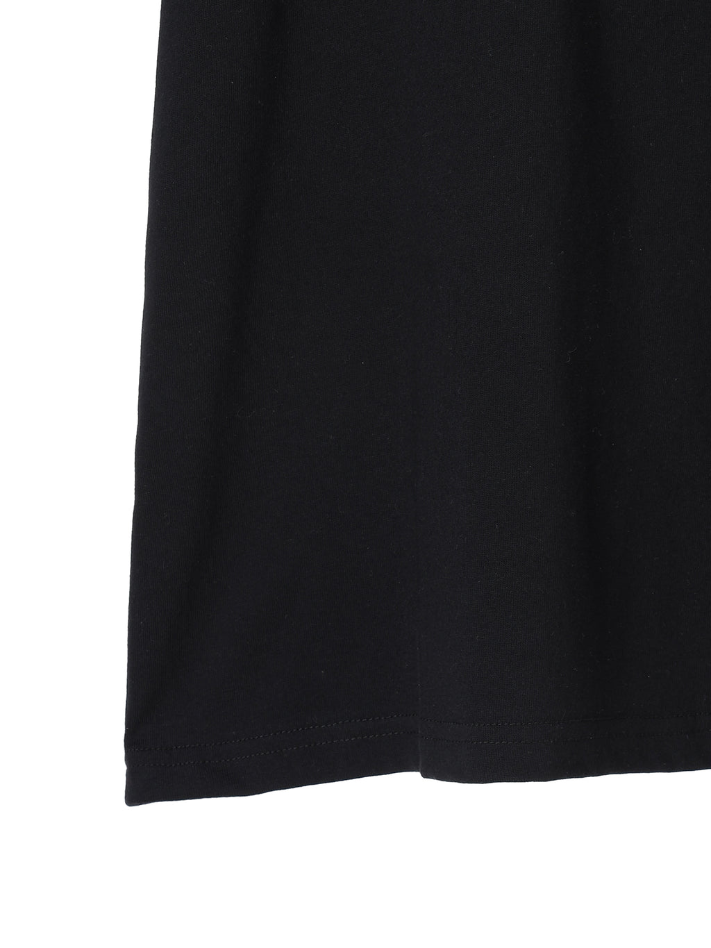 Tone-on-Tone Logo Tee / Black 4